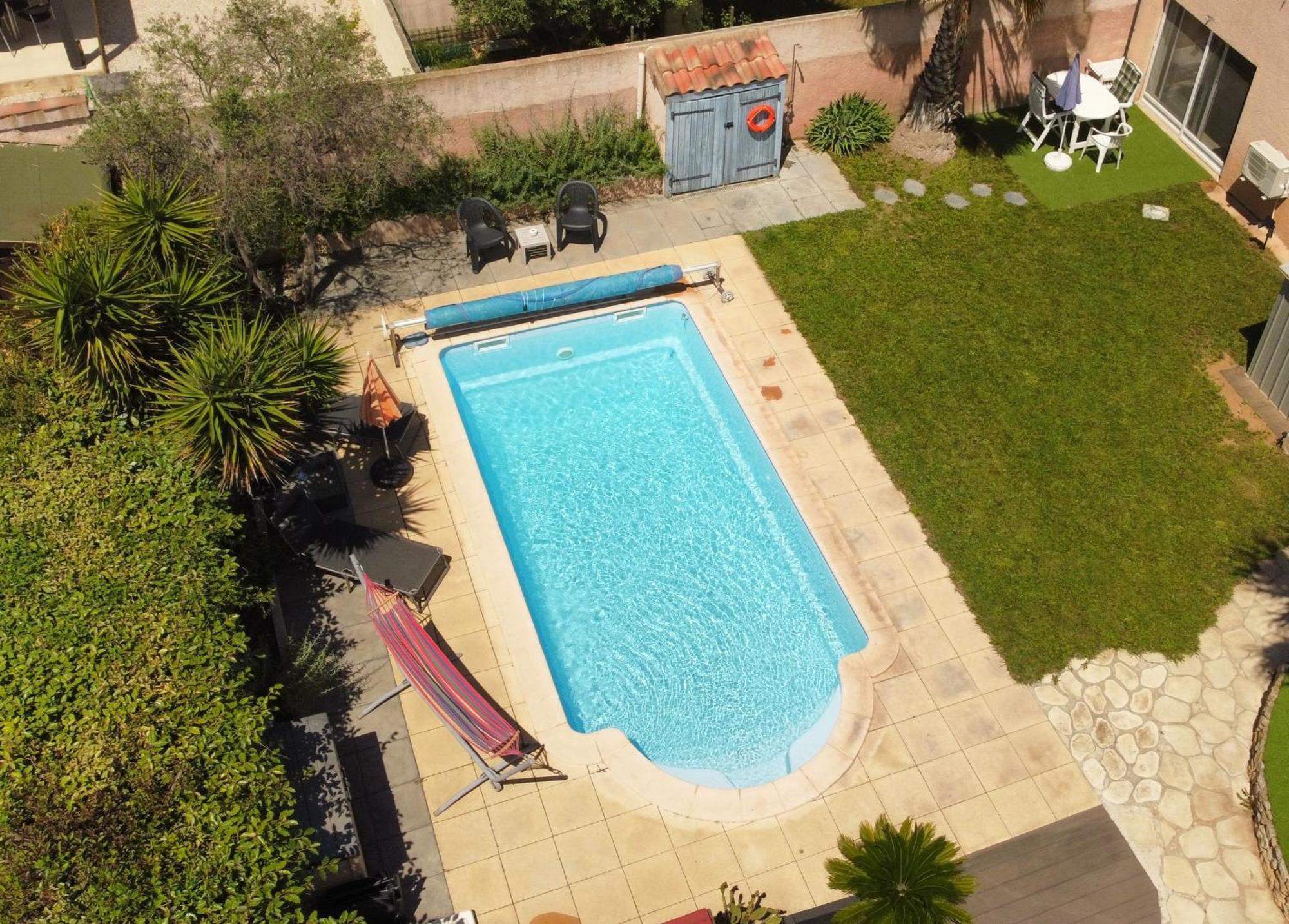 Studio Tranquillo Avec Piscine Et Salle De Sport Istres Buitenkant foto